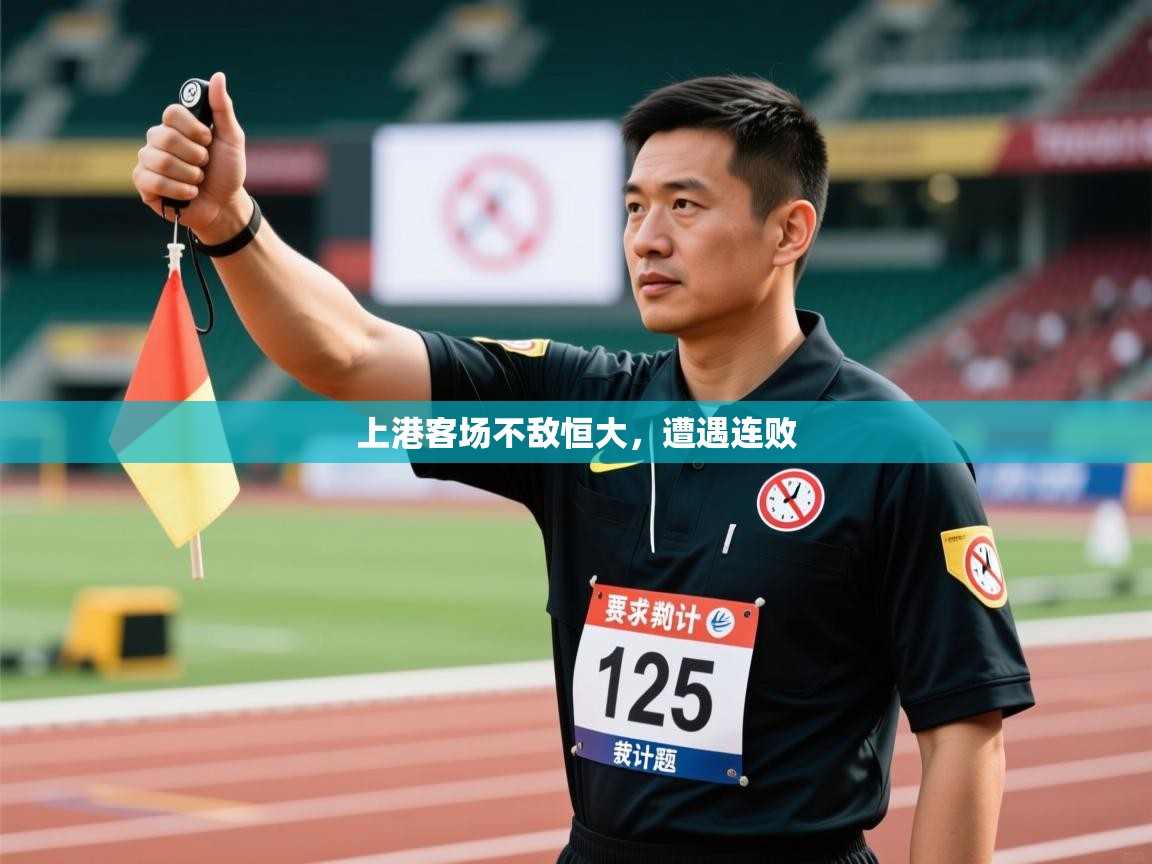 上港客场不敌恒大，遭遇连败