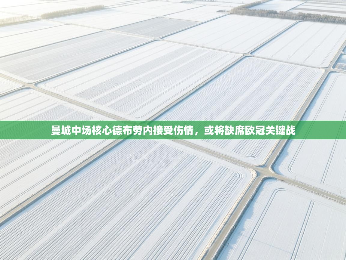 曼城中场核心德布劳内接受伤情，或将缺席欧冠关键战